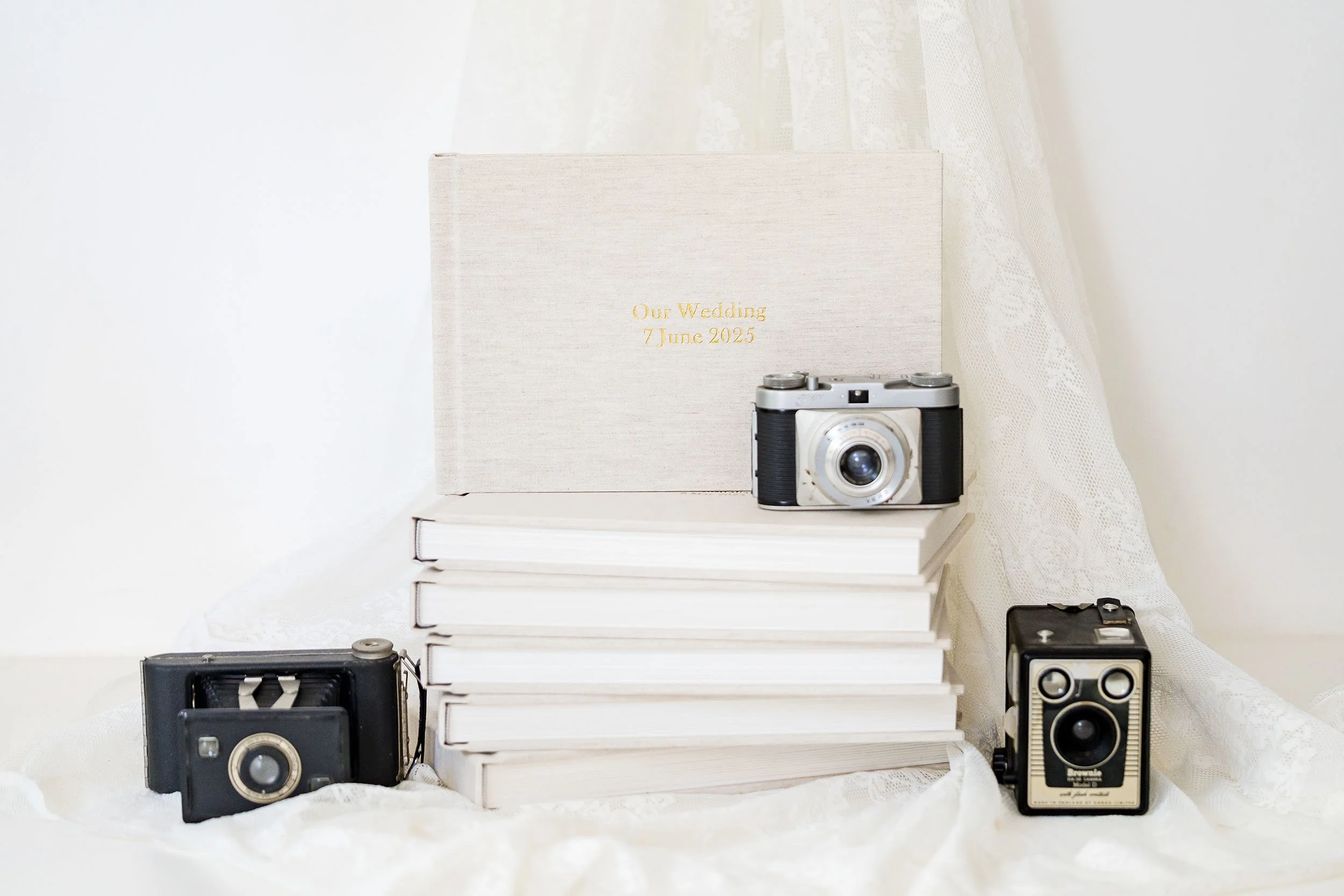 elegant long lasting wedding album