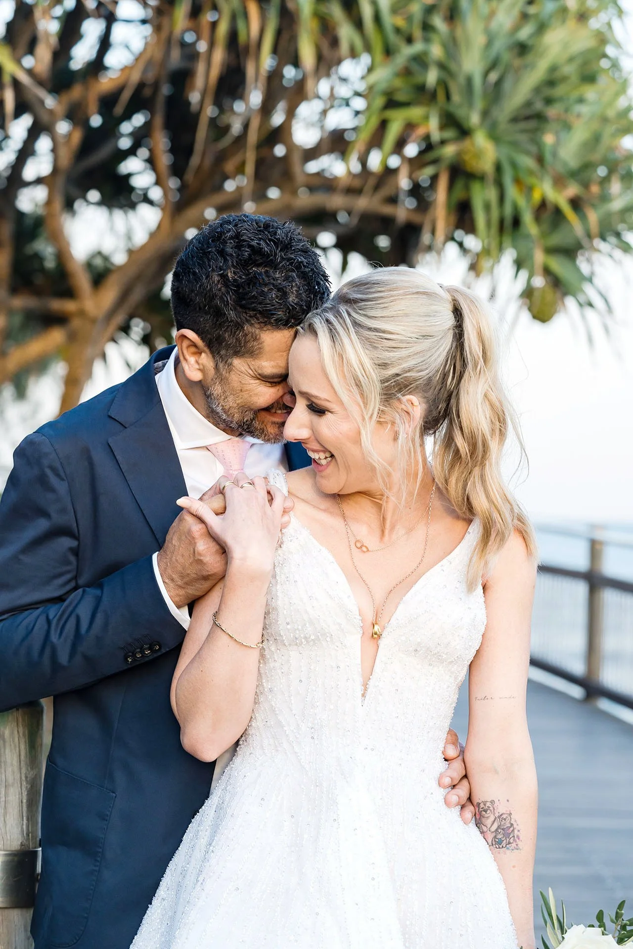 beach wedding Caloundra