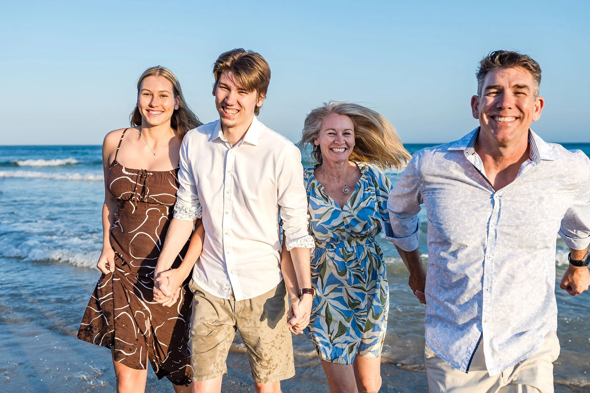 Family photos with teenagers