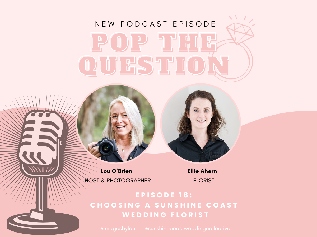 wedding planning with florist