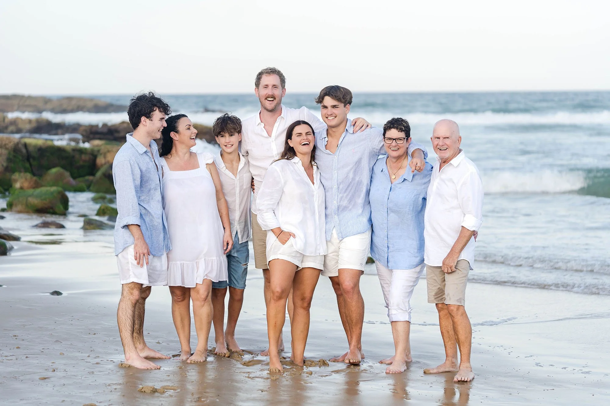 family holiday photo shoot