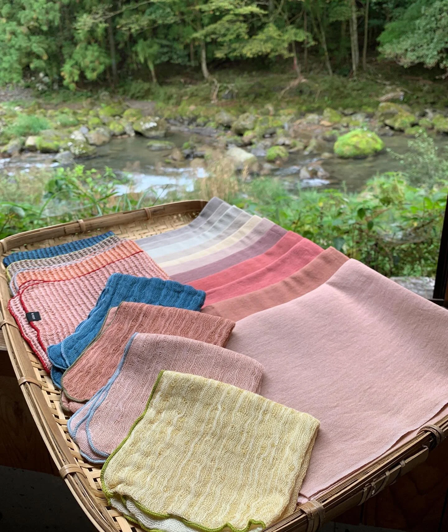 秋の草木染めワークショップ受付中 
自然の植物や木々が持ってる色はどれも優しい色合いです。
#草木染めワークショップ#上勝町#地域の素材を活かす