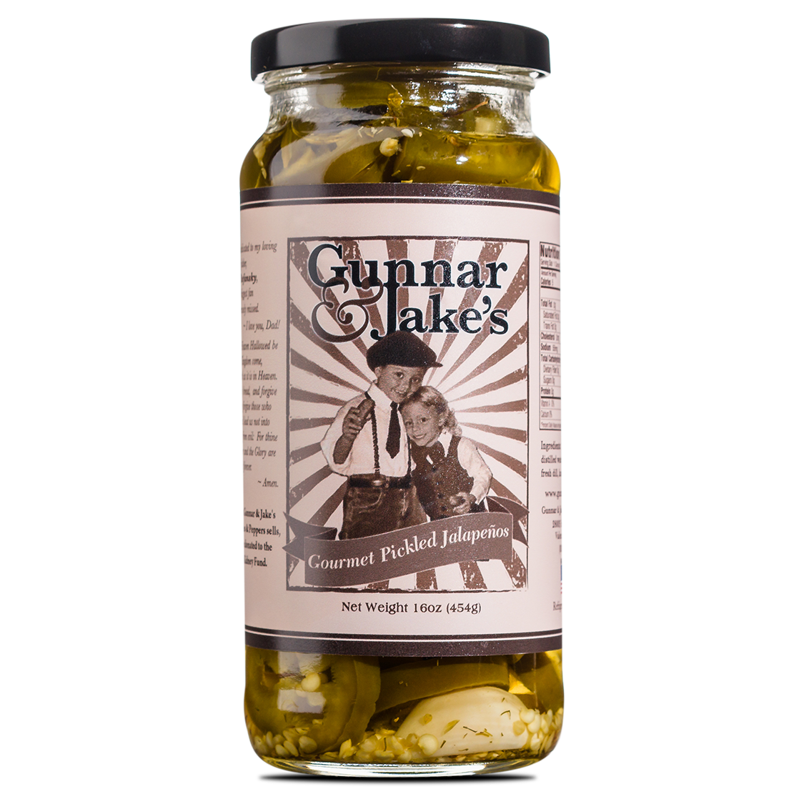GOURMET PICKLED JALAPEÑOS — Gunnar & Jake’s Gourmet Pickles and Peppers