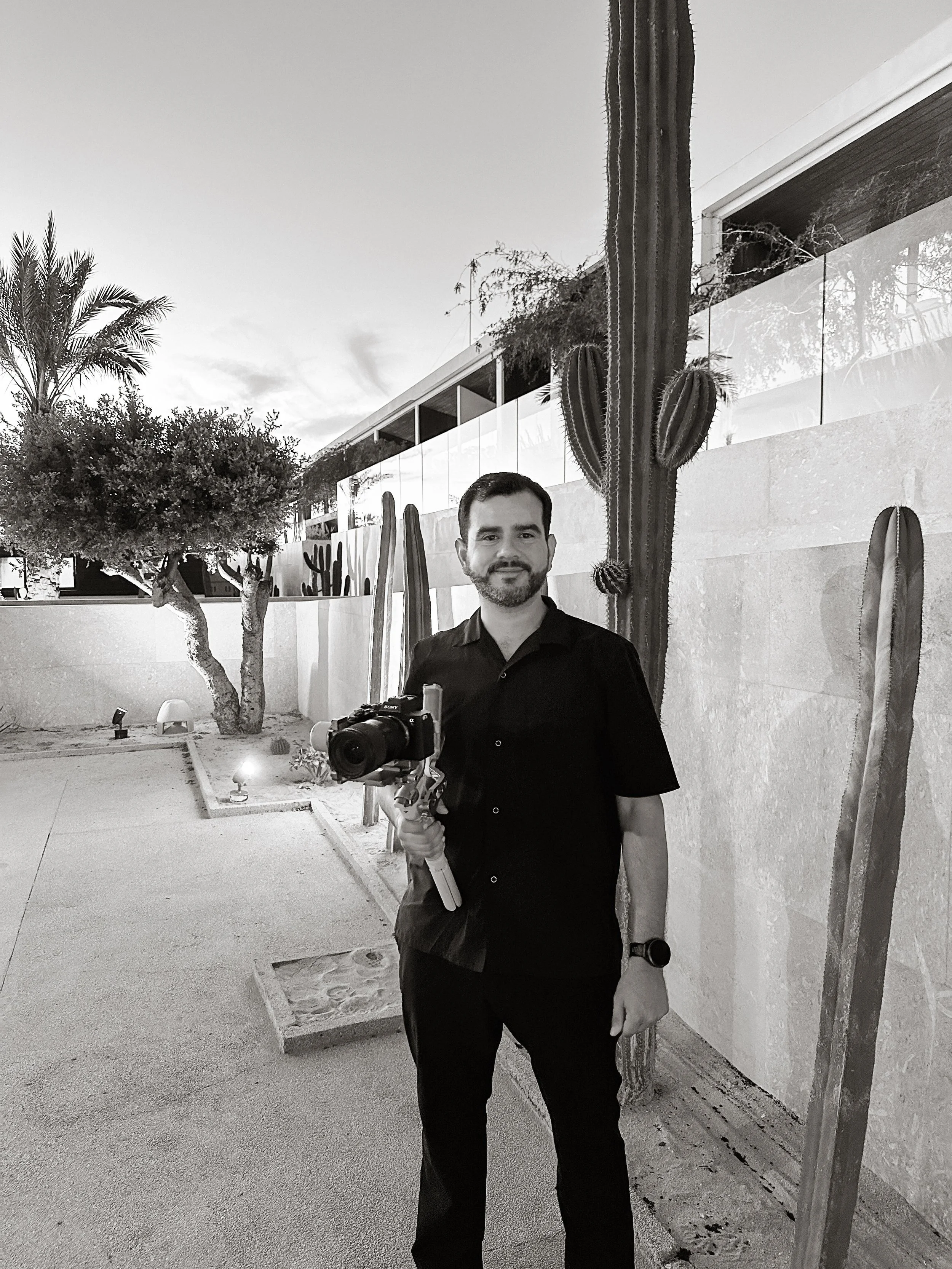 Cinematic wedding film shot at destination wedding in Cabo
