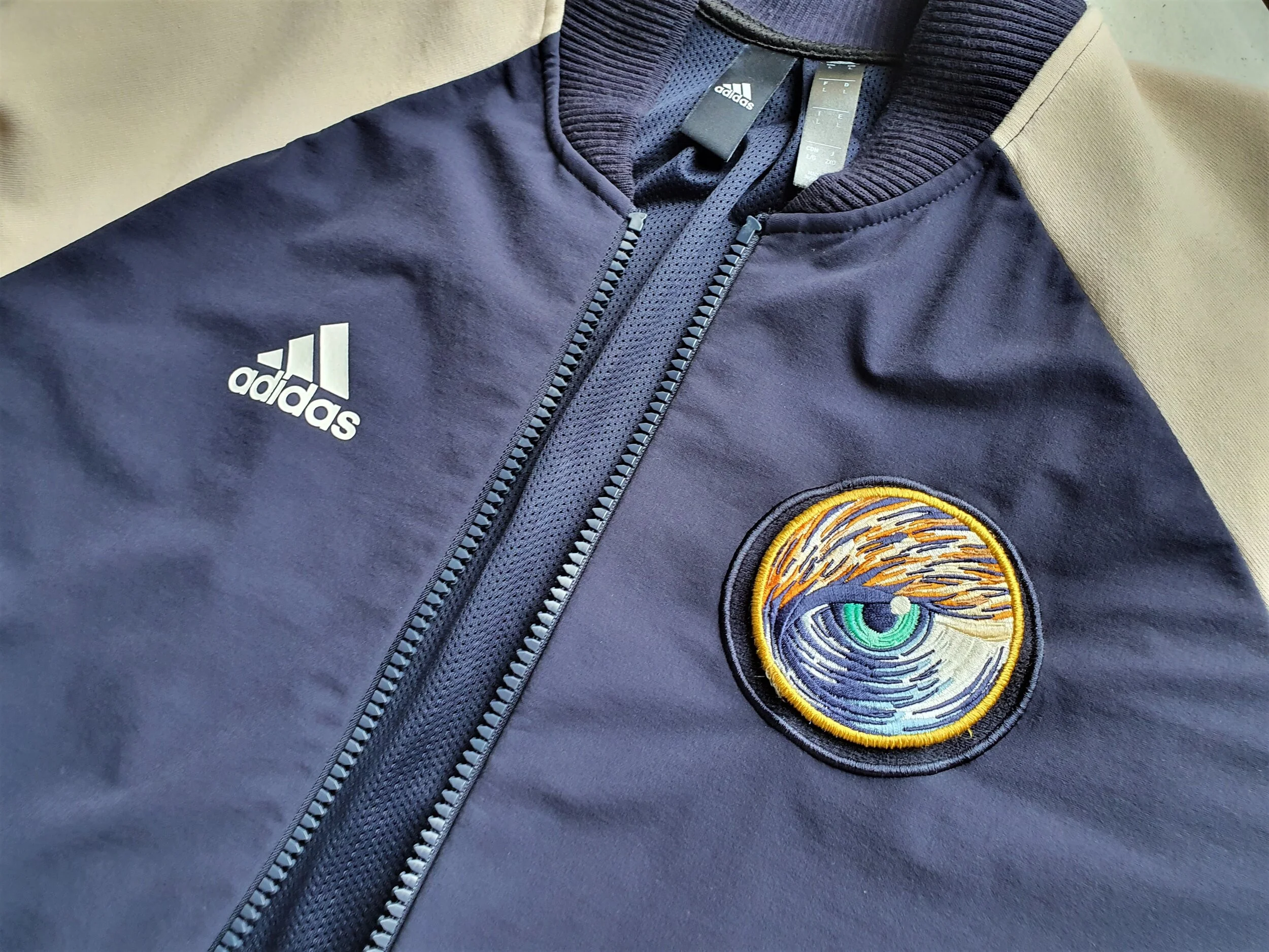 Adidas Originals VRCT Jacket Patch — Jappy Agoncillo - Art Portfolio