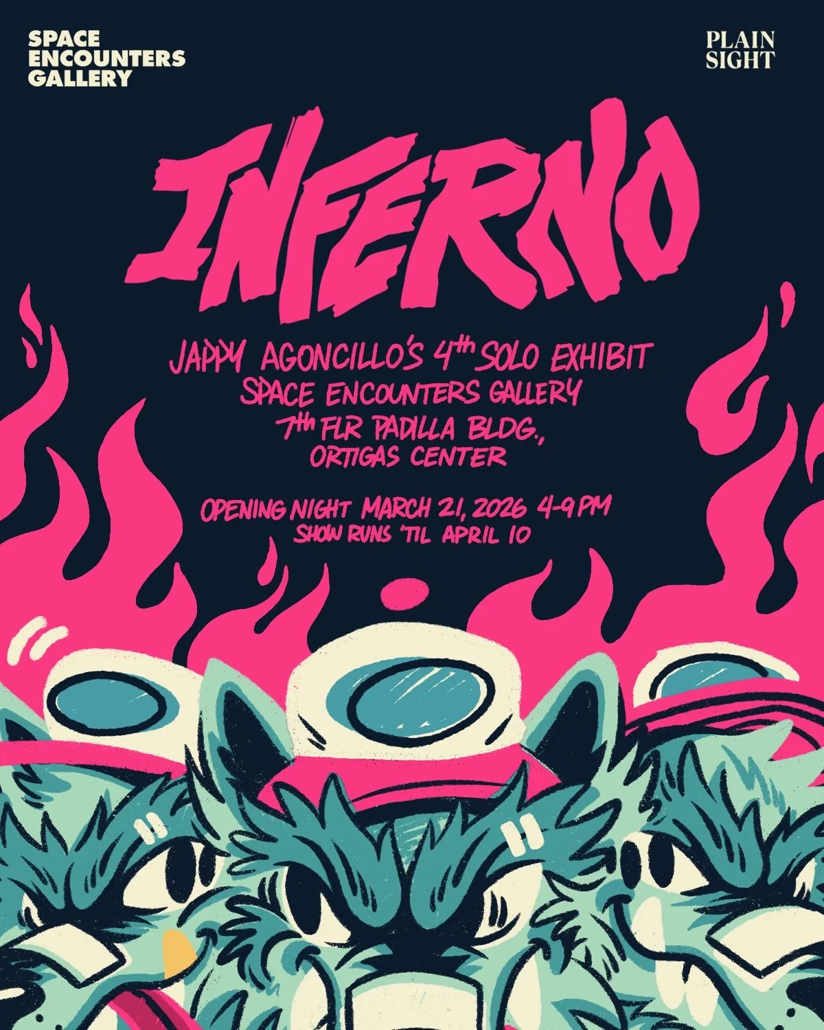 INFERNO — 4th Solo Exhibit