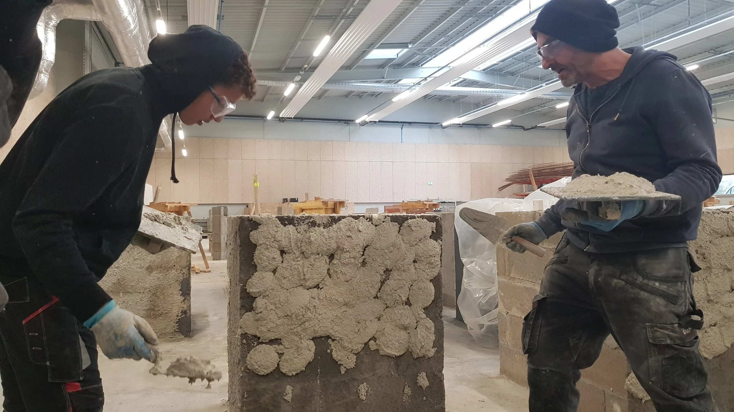 Journée Main à la pâte au BTP CFA de St Benoît (86)