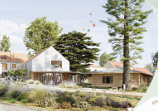 Visite de chantier du pôle petite enfance, enfance et jeunesse de Thiviers