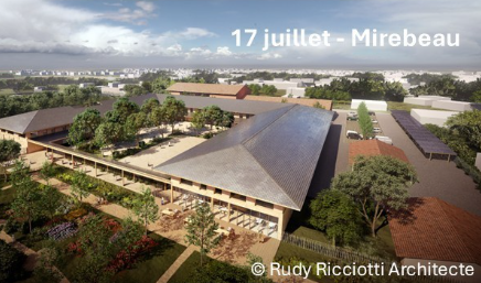 Visite chantier | Collège de Mirebeau