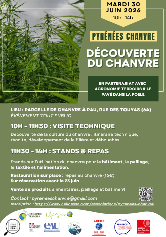 Découverte du chanvre avec Pyrénées Chanvre