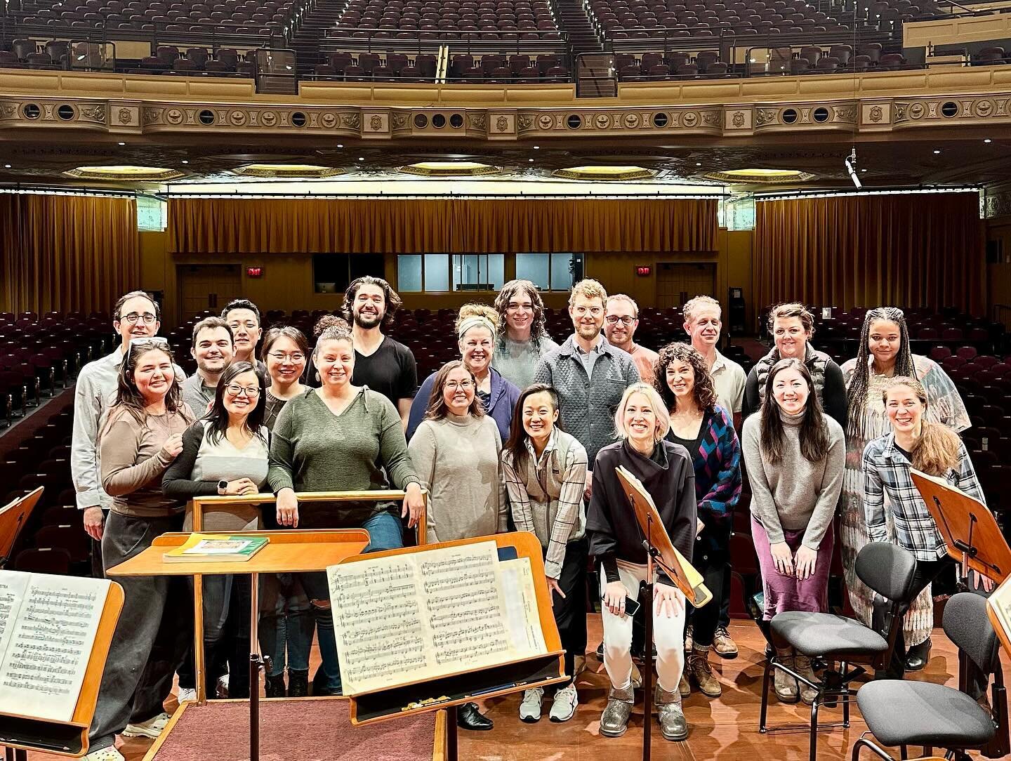 Had the BEST time with the wonderful @milwsymphorch !! 👏🙌🏻
There was an enthusiasm, openness and trust that I felt immediately with this ensemble. 
It also always is nice when you see friends in the orchestra. ❤️ Over 20 musicians have been at our