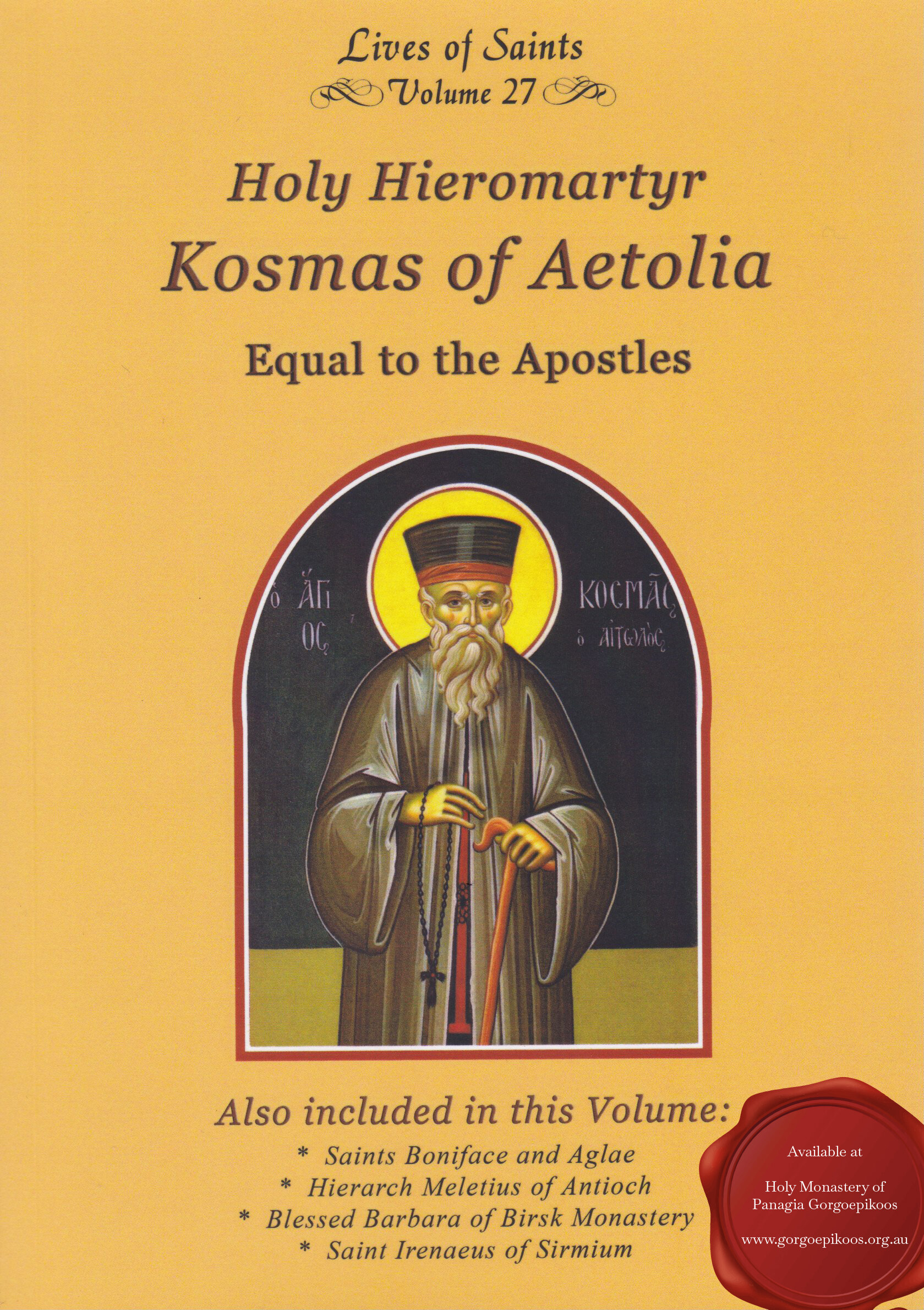Holy Hieromartyr Kosmas of Aetolia.jpeg