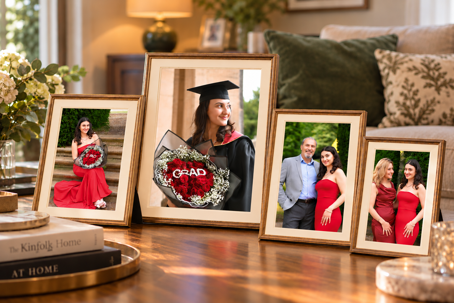 Graduation Memories in Golden Frames.png