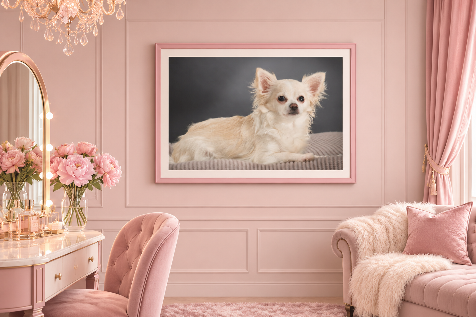 Elegant Pink Chihuahua Vanity Room-1.png