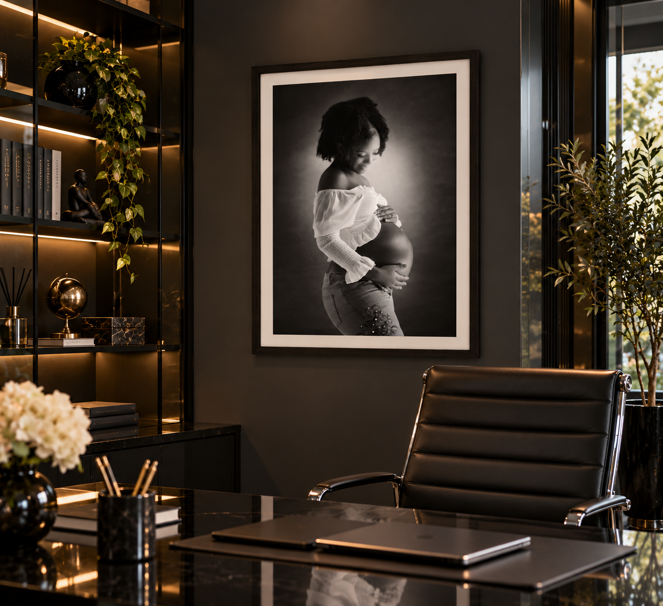 Moody Office with Maternity Portrait.png