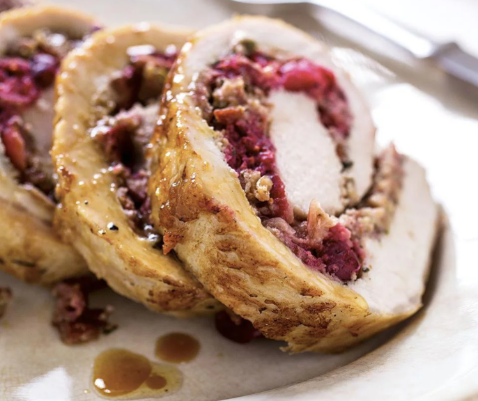 Free Range Stuffed Turkey Breasts 