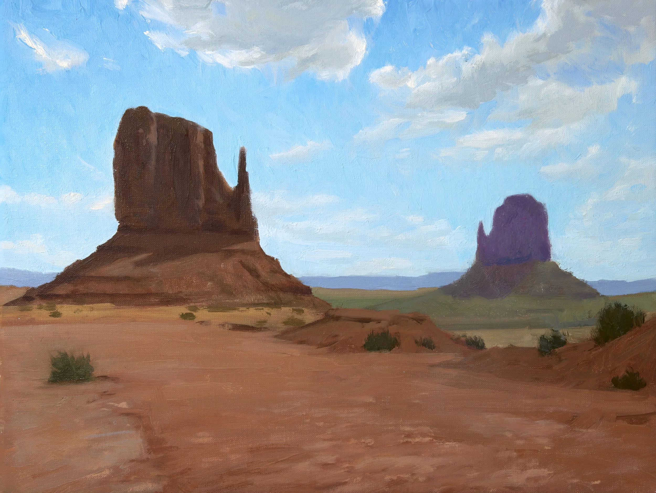 Monument Valley haze