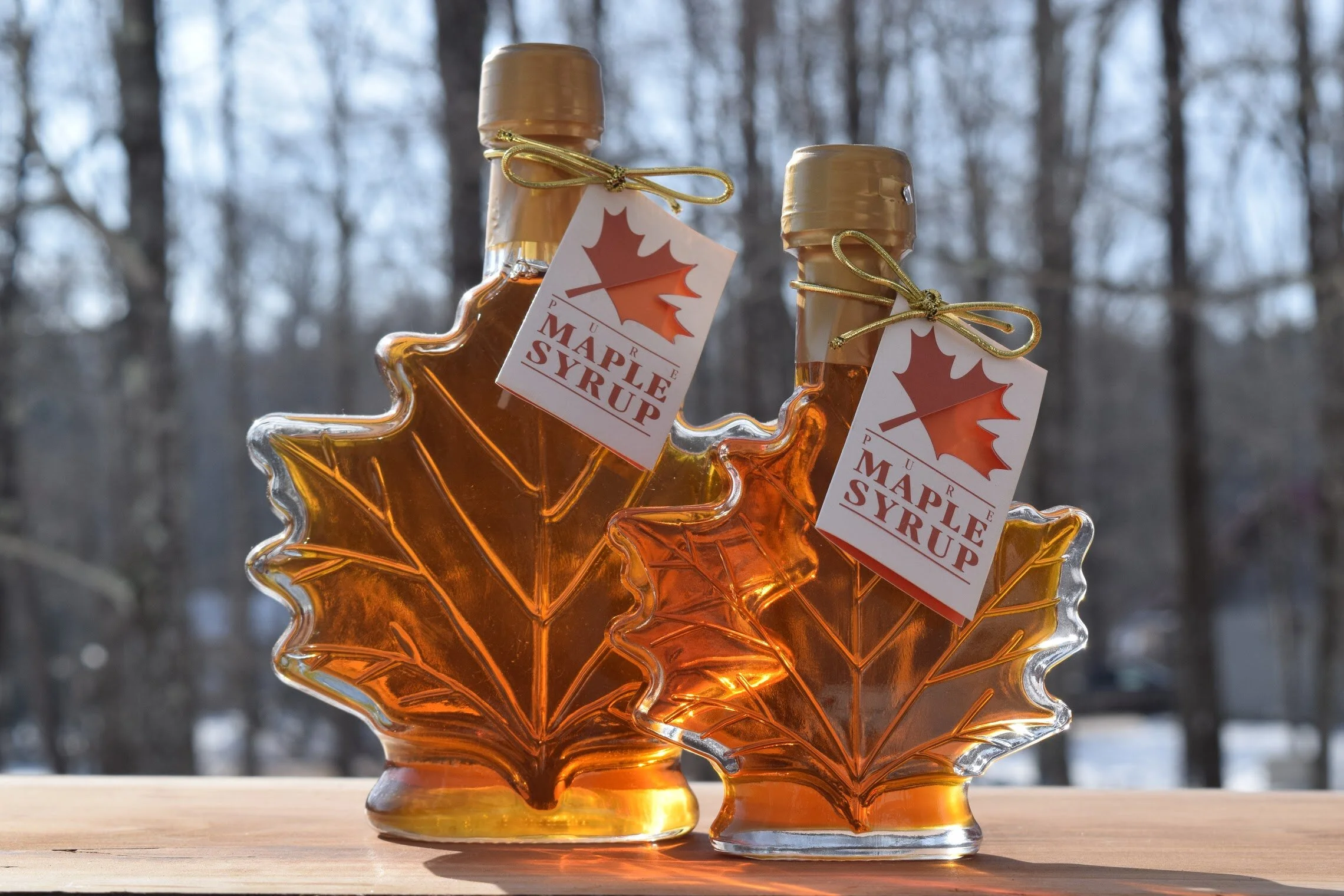 Glass Maple Leaf — Justus Asthalter Maple Syrup Inc.