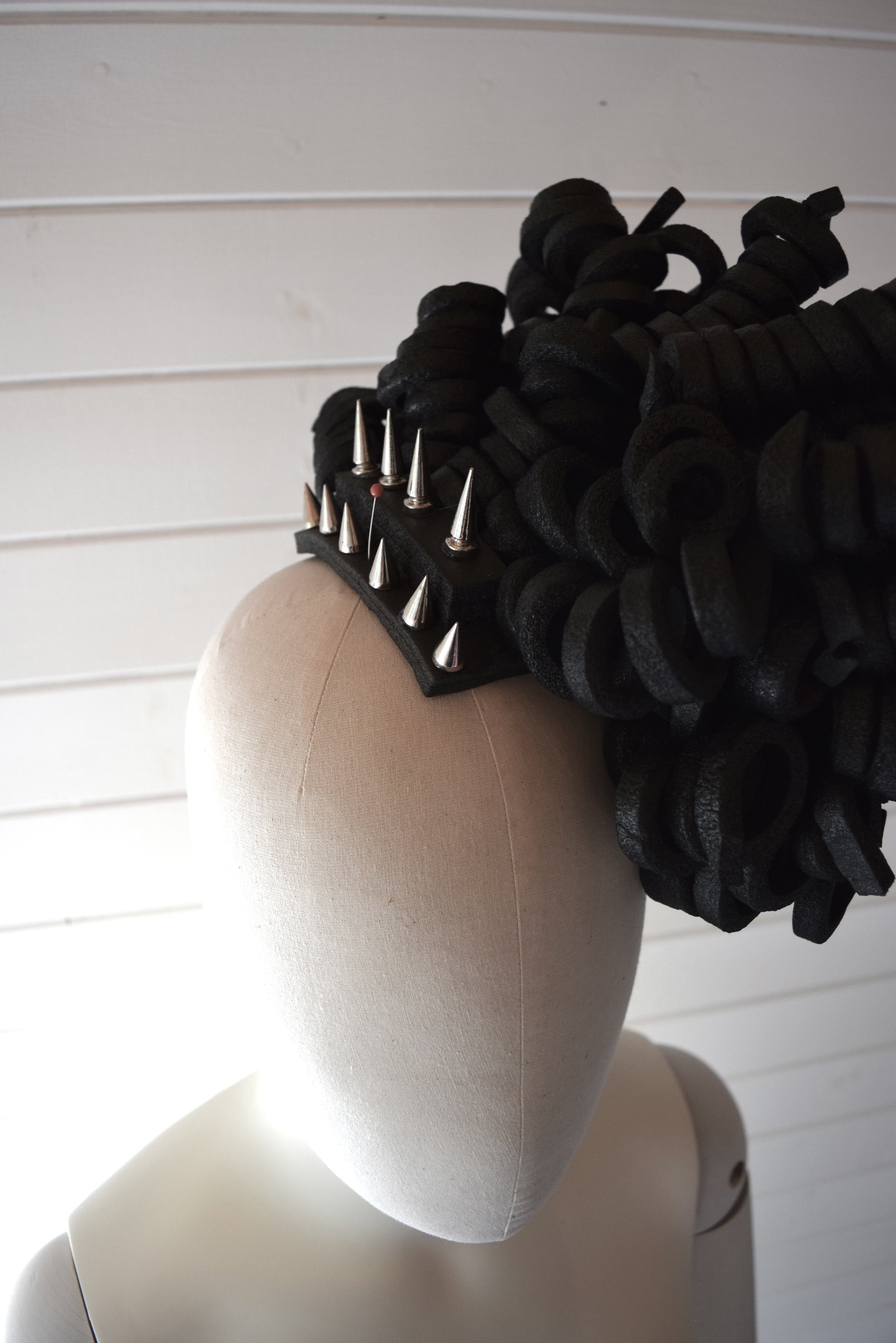 Parr Style Foam Wig Piece