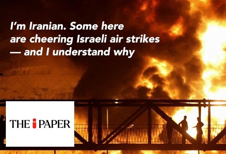 I’m Iranian. Some here are cheering Israeli airstrikes — and I understand why