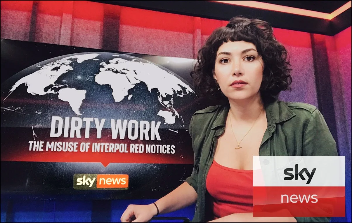 DIRTY WORK Sky News investigative podcast reported by international affairs journalist Sahar Zand, exposing authoritarian misuse of INTERPOL Red Notices, transnational repression, human rights abuses and international policing.