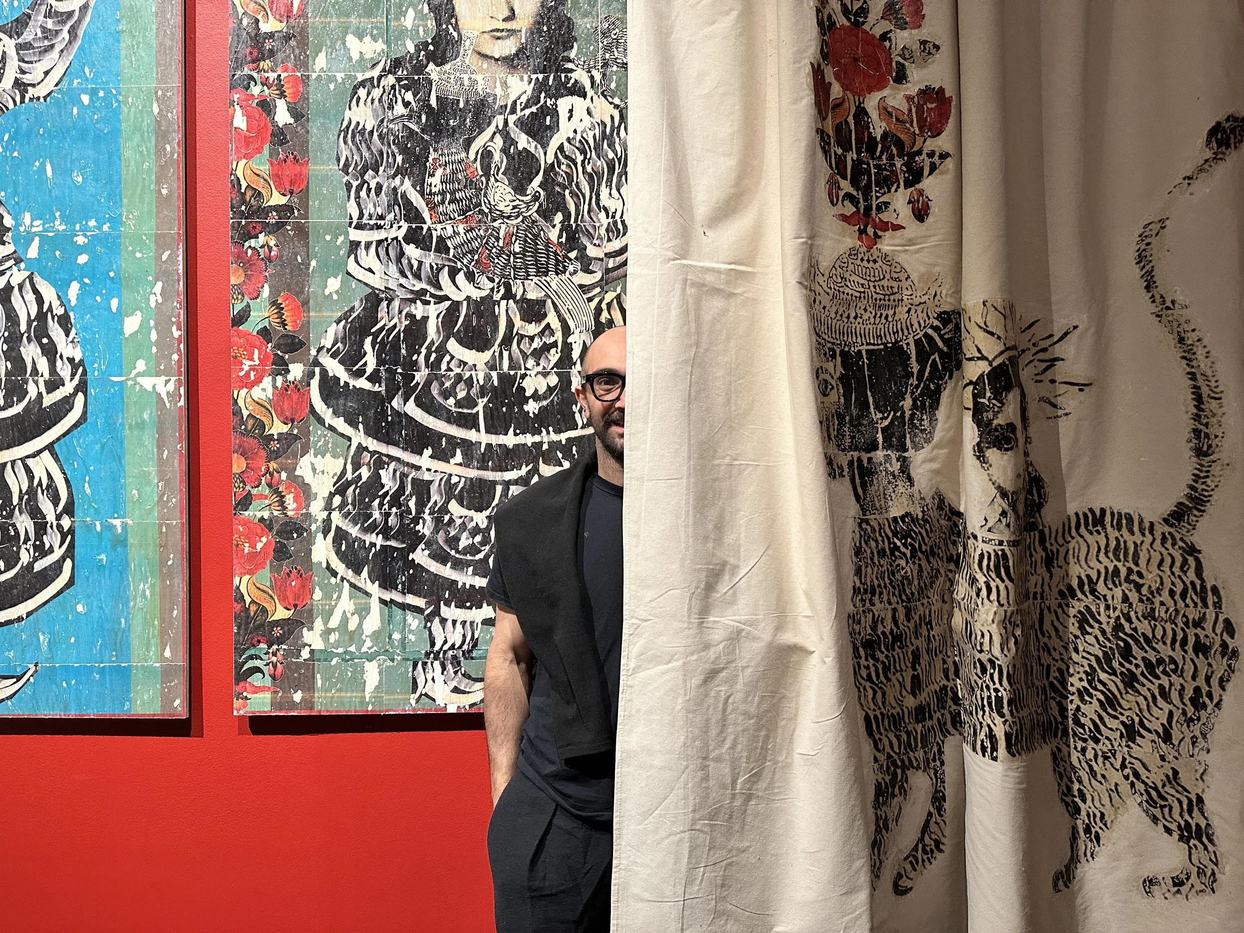 Mohammad Barrangi BBC World Service Sahar Zand documentary British-Iranian Artist Last Rain in Wonderland exhibition Website.JPG