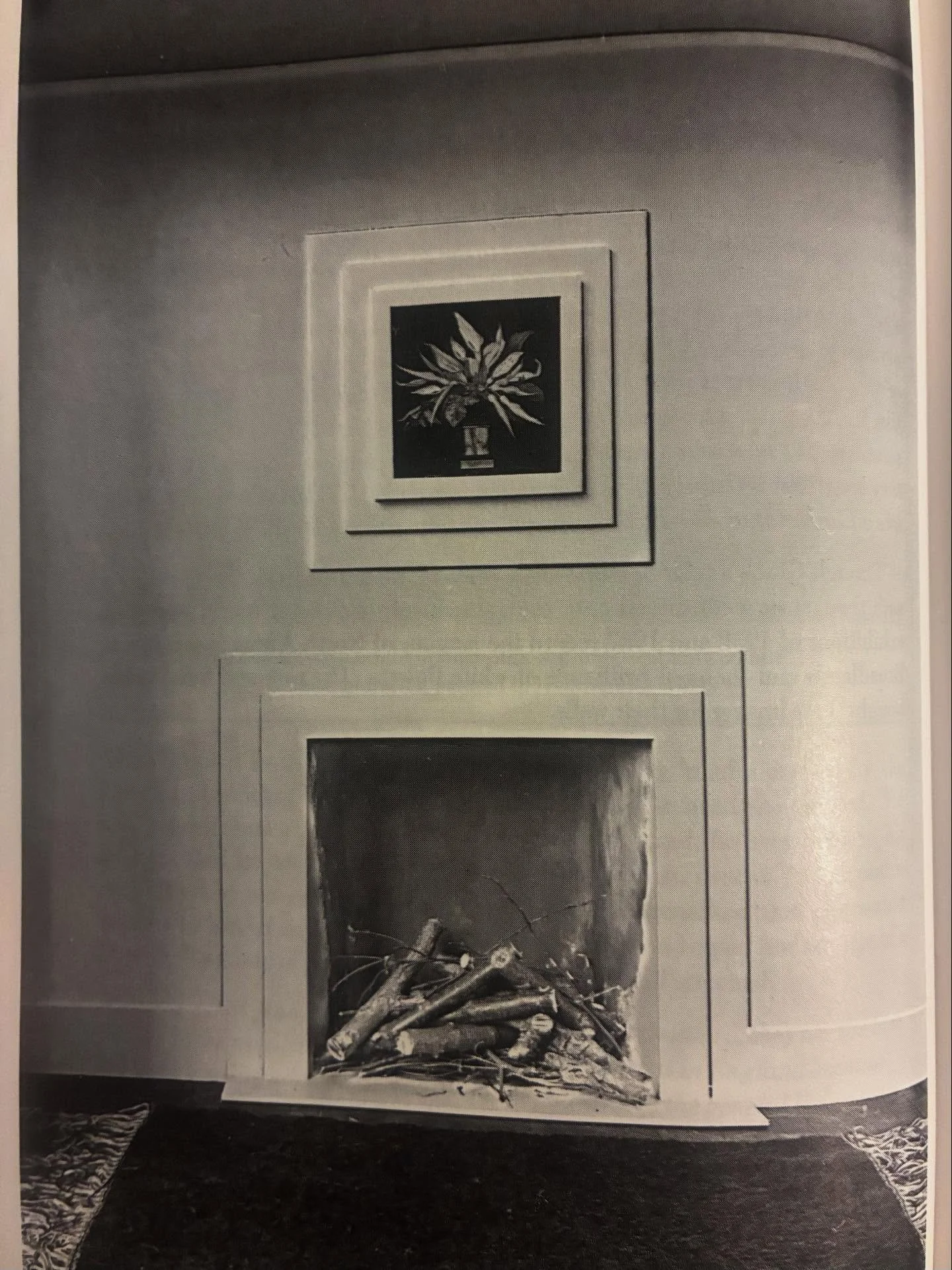 Hannah Gluckstein / Gluck three tiered frame + the mantel in my shop (2) #gluck #hannahgluckstein