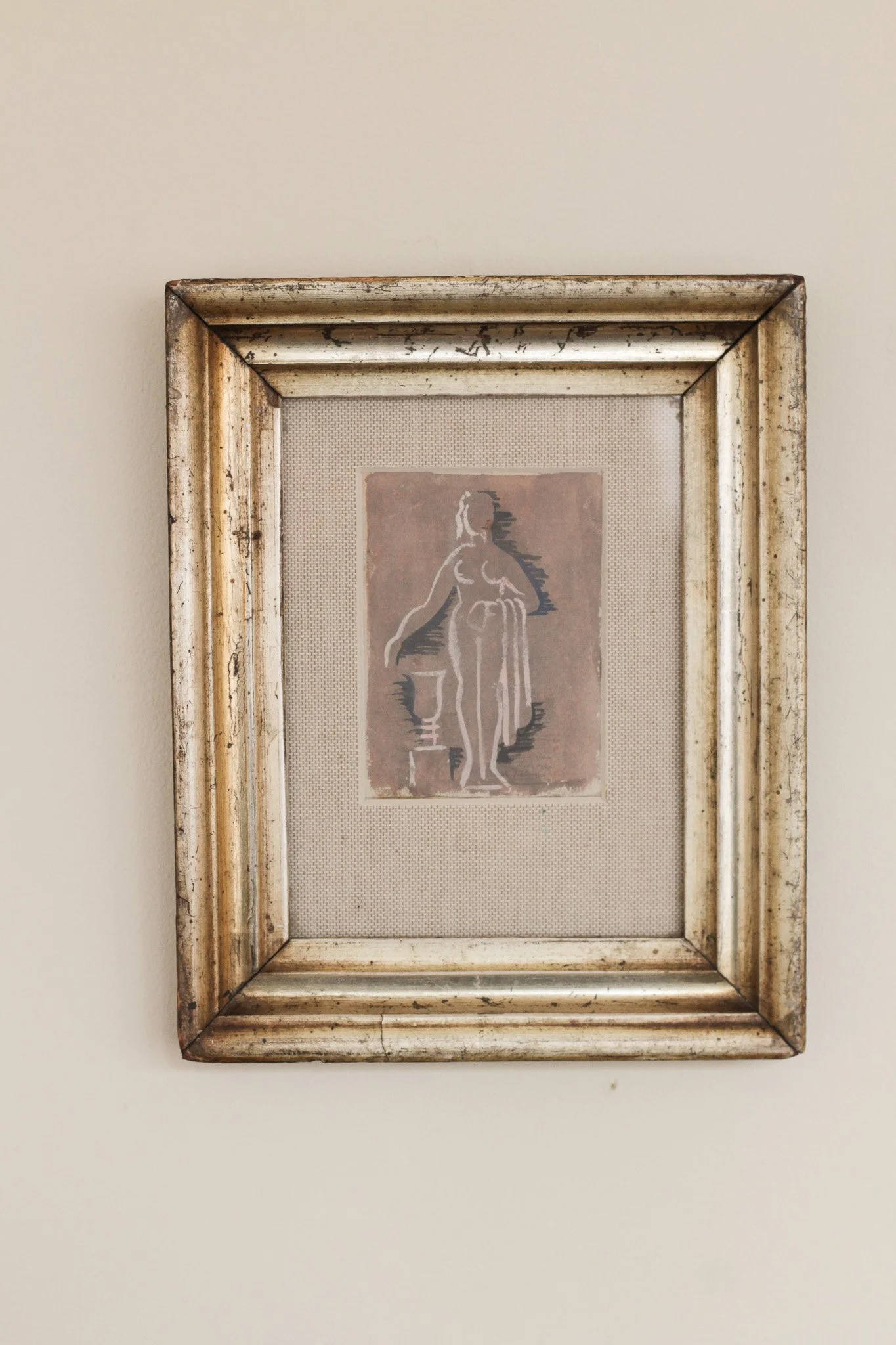 Gouache Drawing by Charles Boulet Pfeiffer