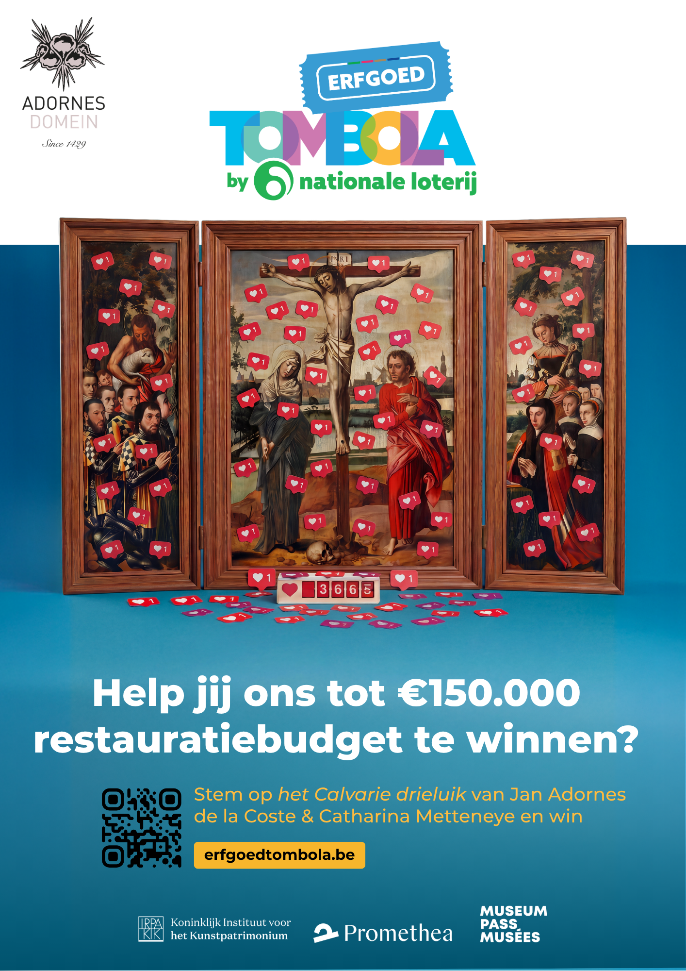 Steun het Adornesdomein in de Erfgoedtombola!