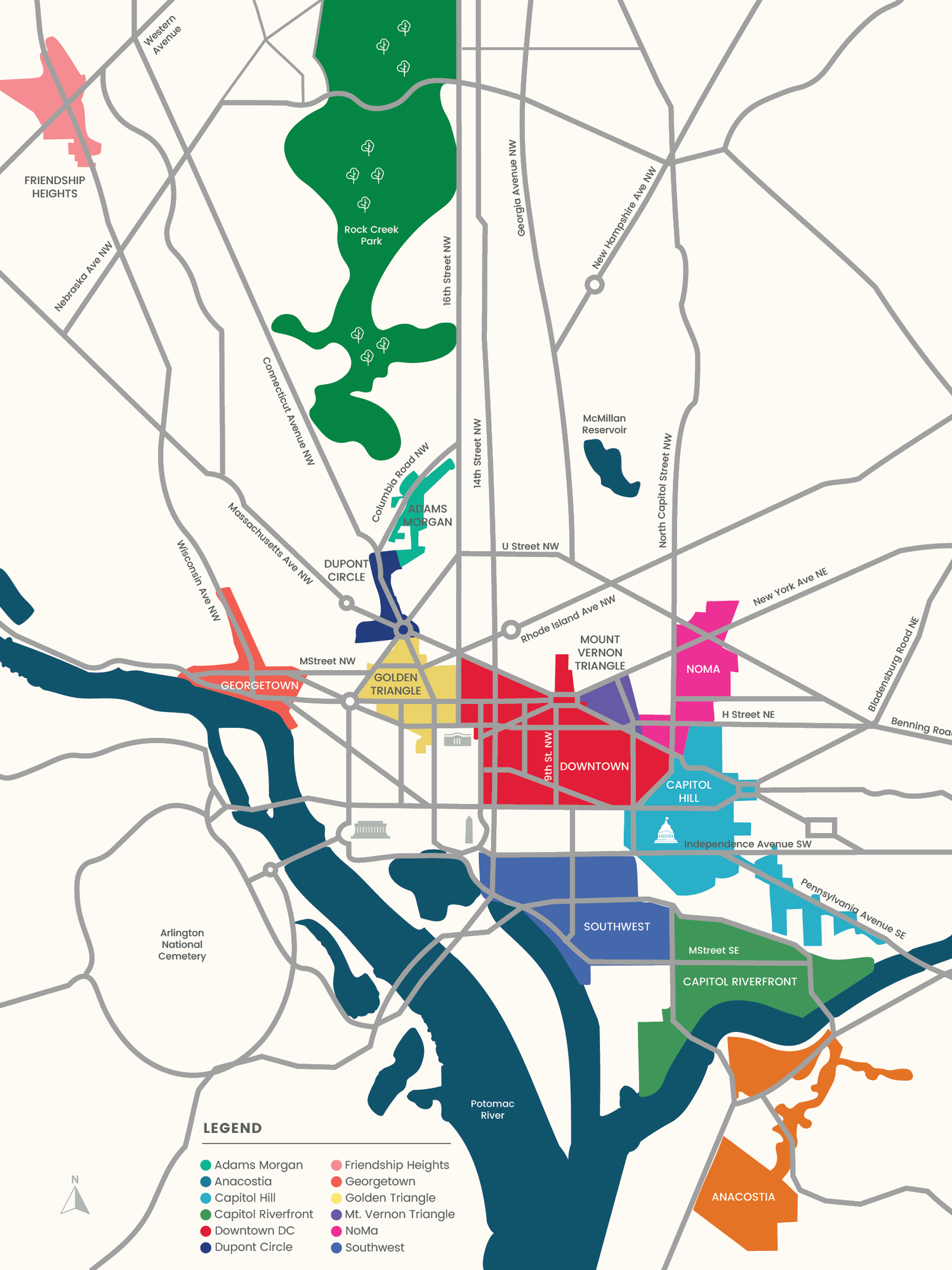 BID Map — DC BID Council