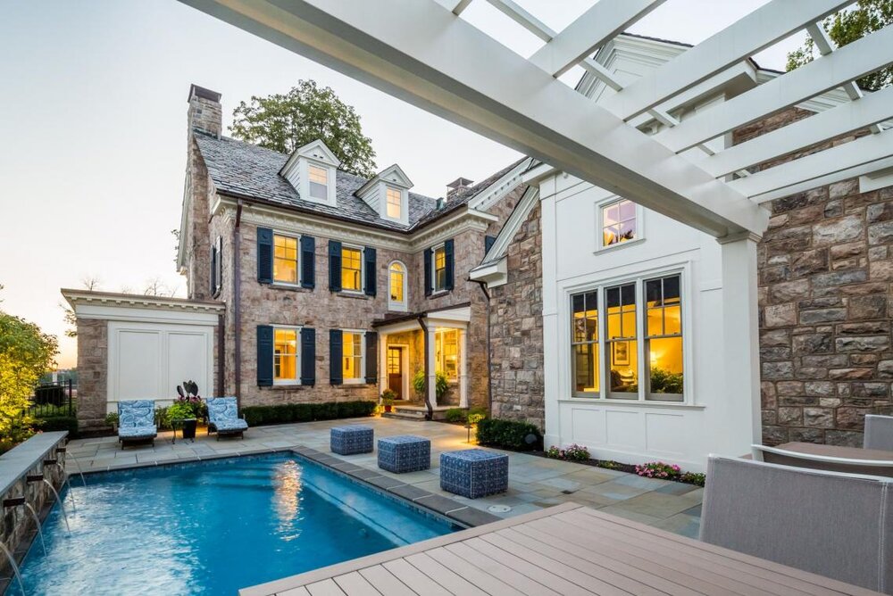 Fitting Inground Pools Into Small Outdoor Living Spaces In Mechanicsburg Pa Goldglo Landscapes Fitting Inground Pools Into Small, Small Inground Pools