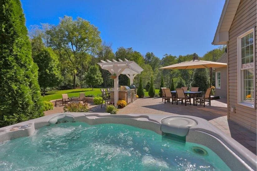 Pool and Spa Camp Hill PA Inground Pool Camp Hill PA GoldGlo Landscapes