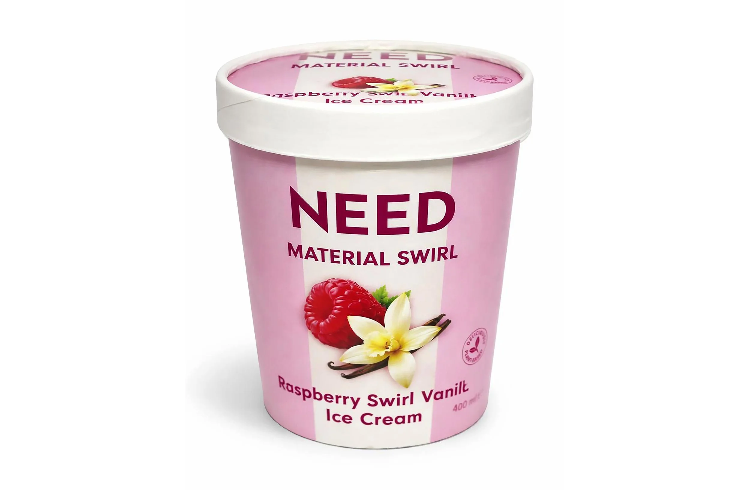 PINT TUB MATERIAL SWIRL (400 ml) (Foodservice) -  £2.95 excl. VAT