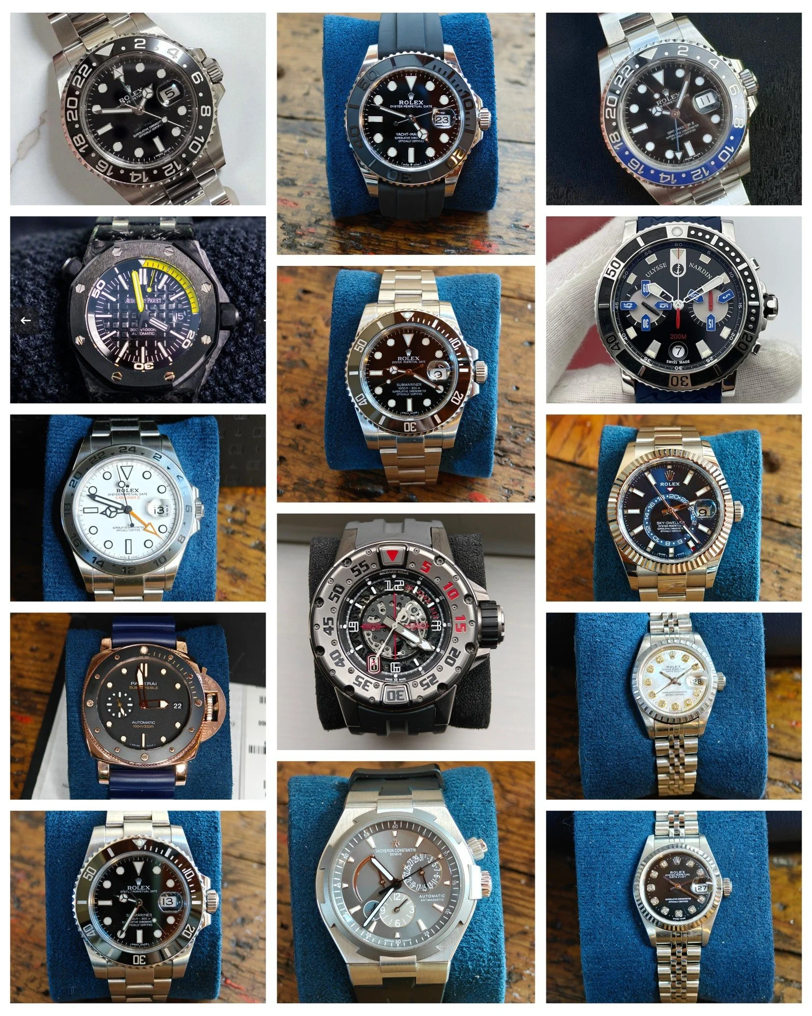 🔥 Fresh Inventory Drop 🔥 

From stealthy tool watches to classic grails, this lineup is dialed in. Whether you're chasing lume, flexing wrist rolls, or stacking heat&mdash;AJK Watches has you covered.

💥 Shop the full drop: www.ajkwatches.com 
📸 