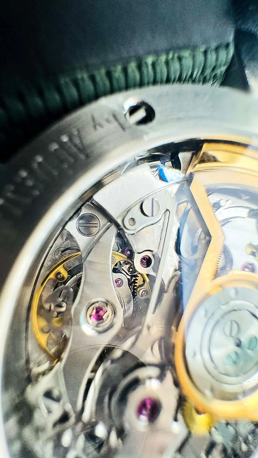 Audemars Piguet Code 11.59 26393ST sapphire caseback, calibre 4401
