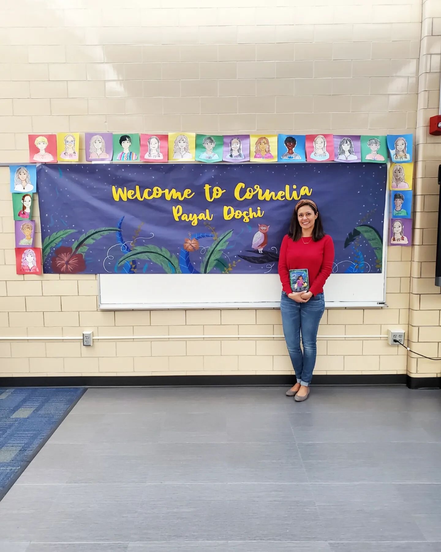 Throwback to one of my absolute favorite school visits right before the school year ended. It was my very first half day visit and I met six classes and had such a wonderful time presenting to the students!

It was soo wonderful to see that gorgeous 