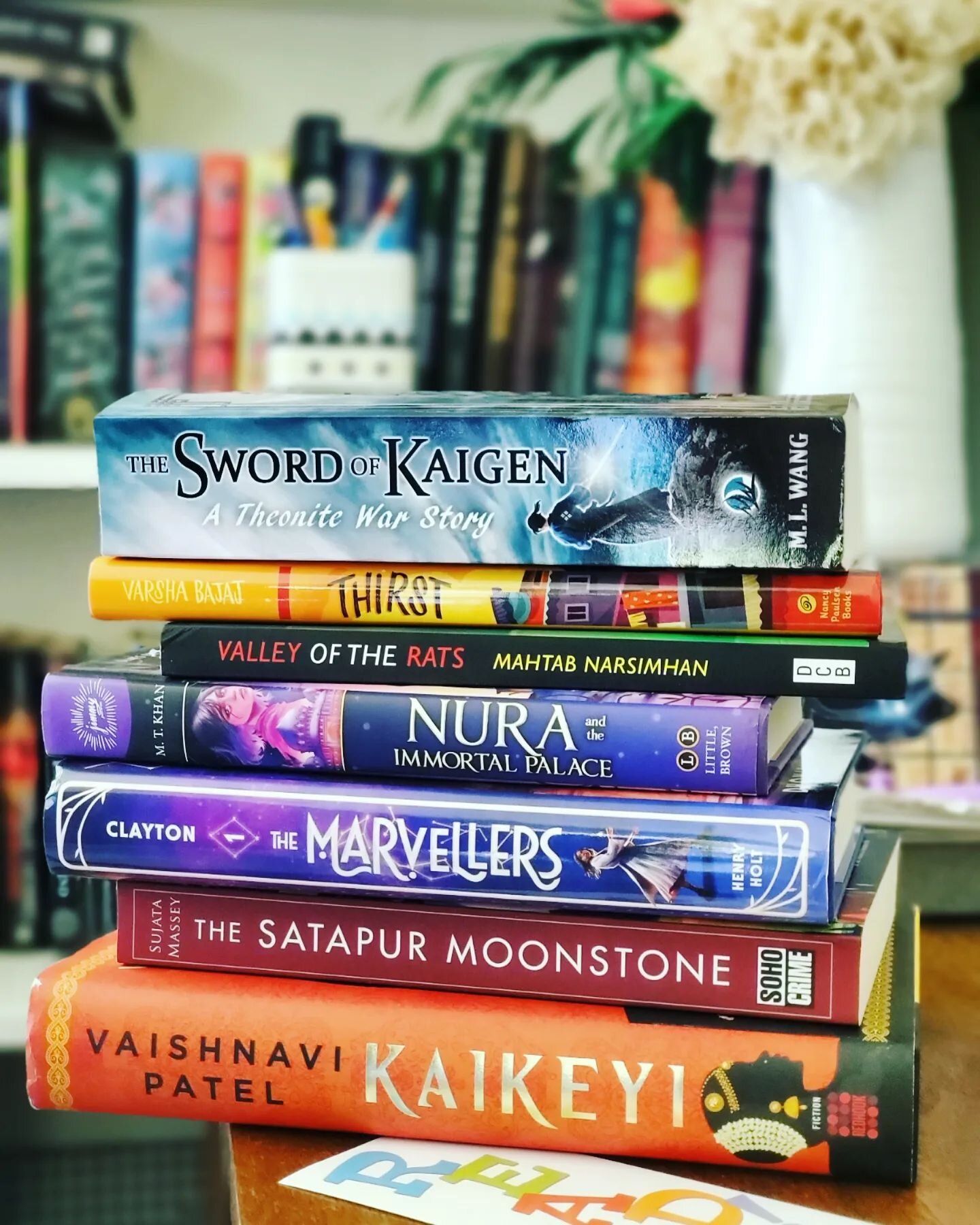 Do I have enough hours in the day to finish all the things on my to do list? Not even close. But these books have got me so excited to shun away my tasks and get reading. 🤓📚

Knowing my reading pace, these will keep me company until the end of the 