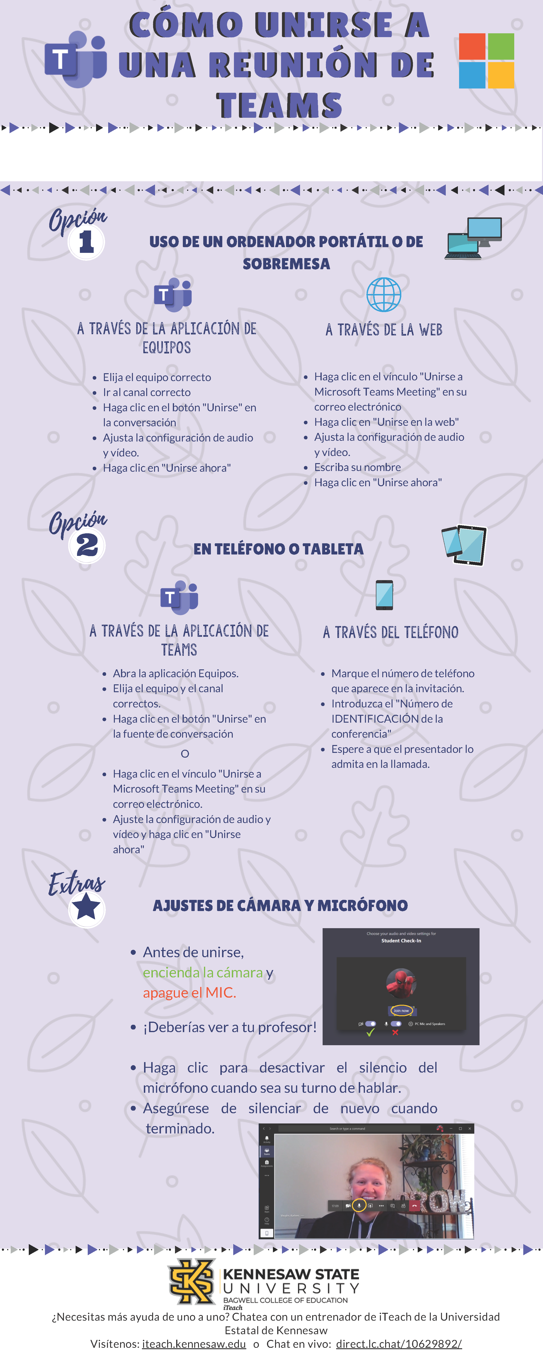 How to Join a Teams Meeting-Spanish