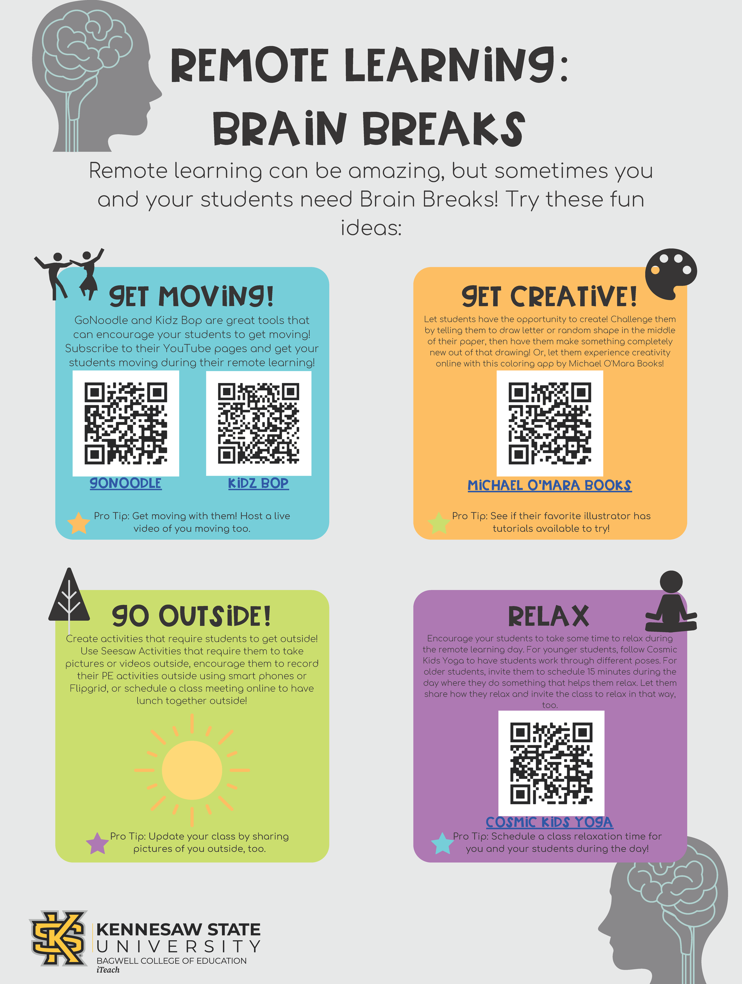 Brain Breaks During Remote Learning