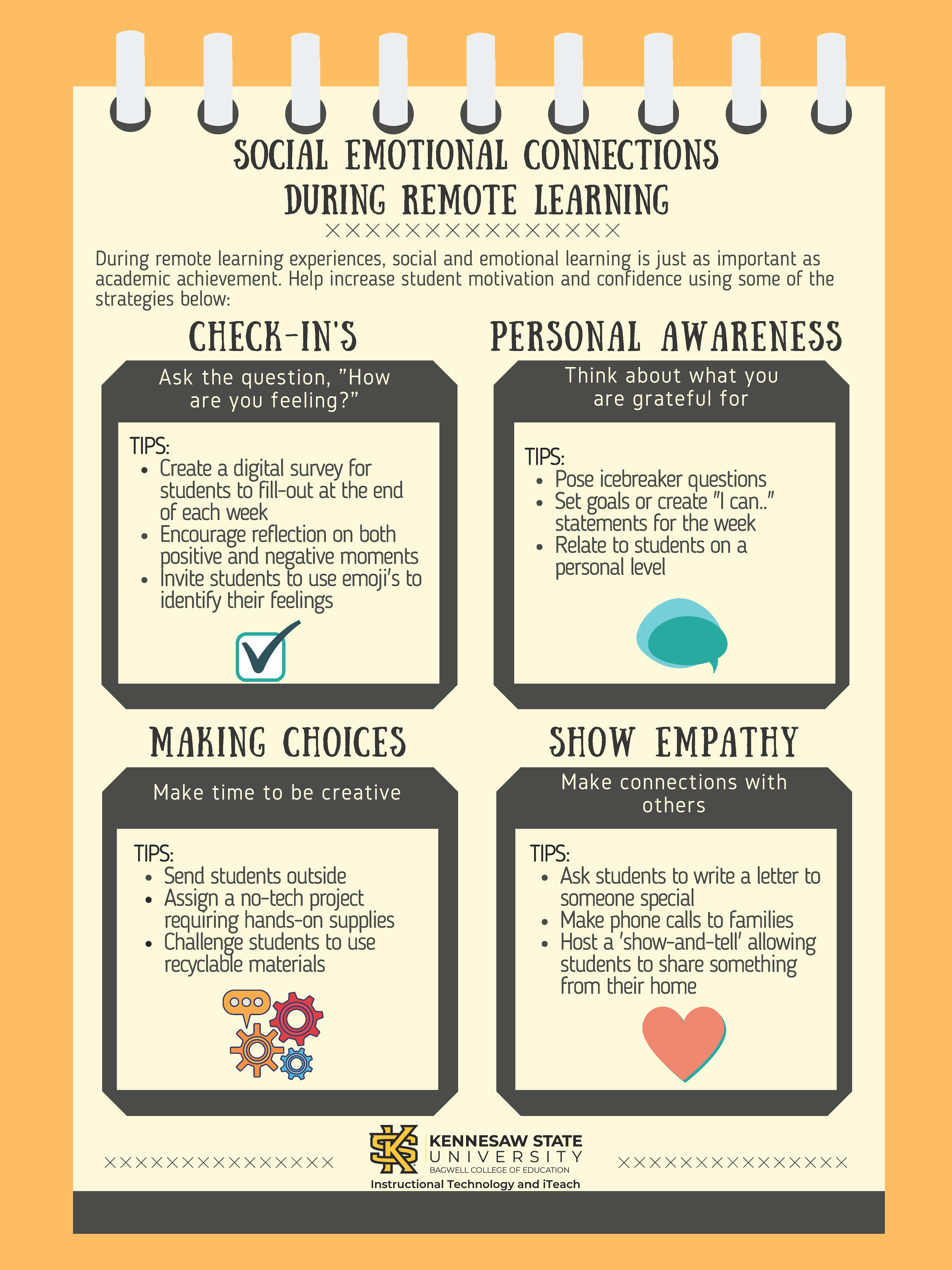 Social Emotional Connections During Remote Learning