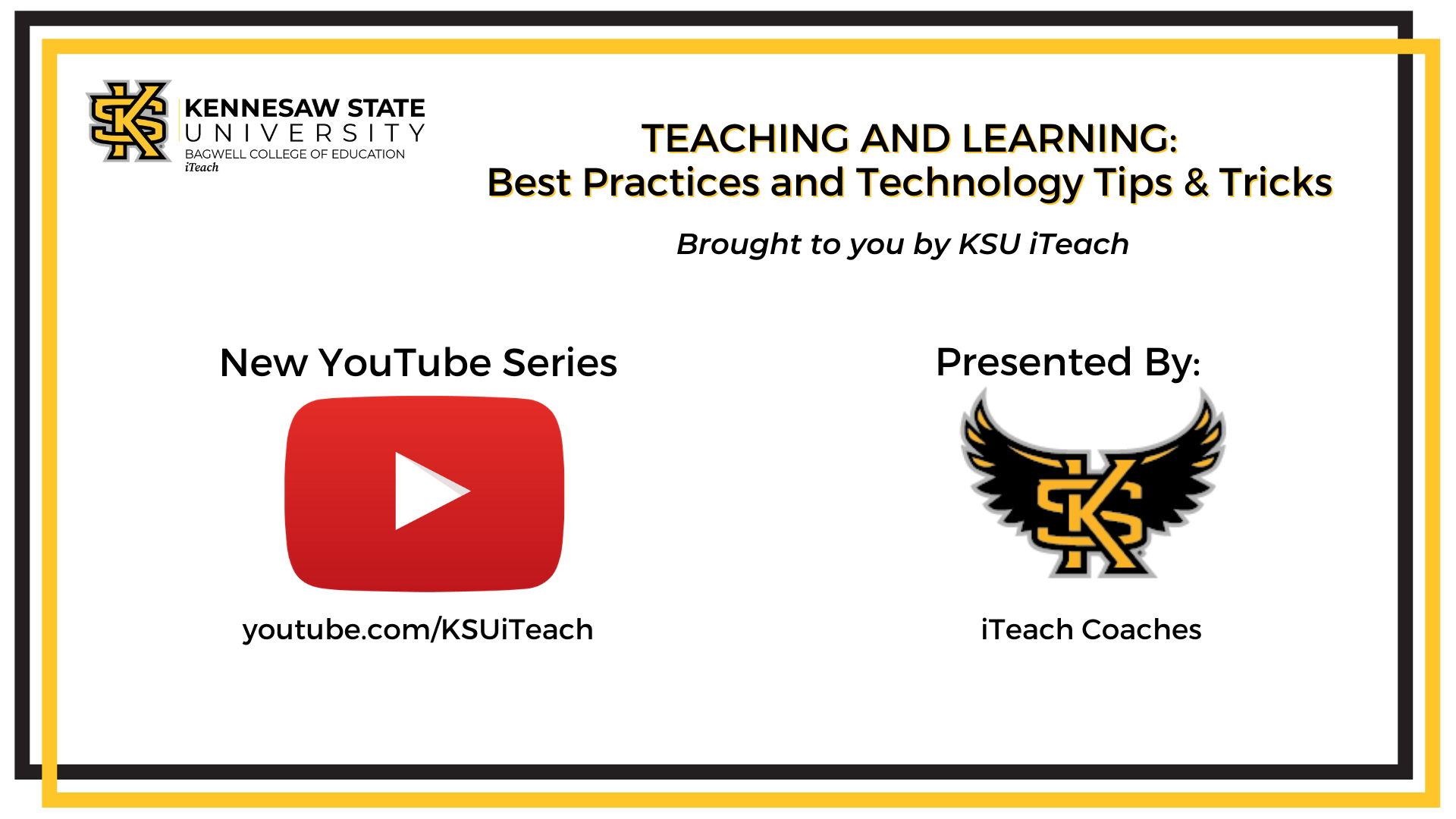 KSU iTeach YouTube Channel
