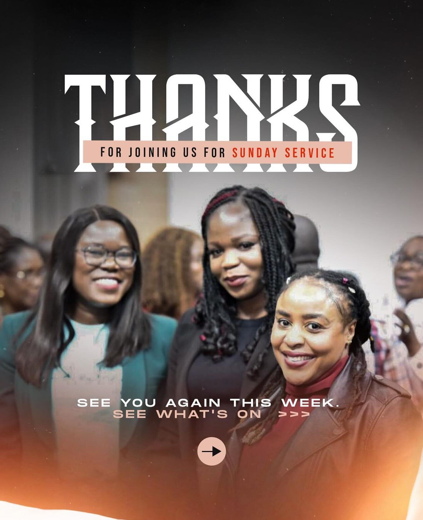 To everyone who joined us in Service online and In-person yesterday, we hope you were blessed.
We&rsquo;re really looking forward to having you join us again and again.
Join us as we have journeyed into the month of Empowerment.

You can listen to ye