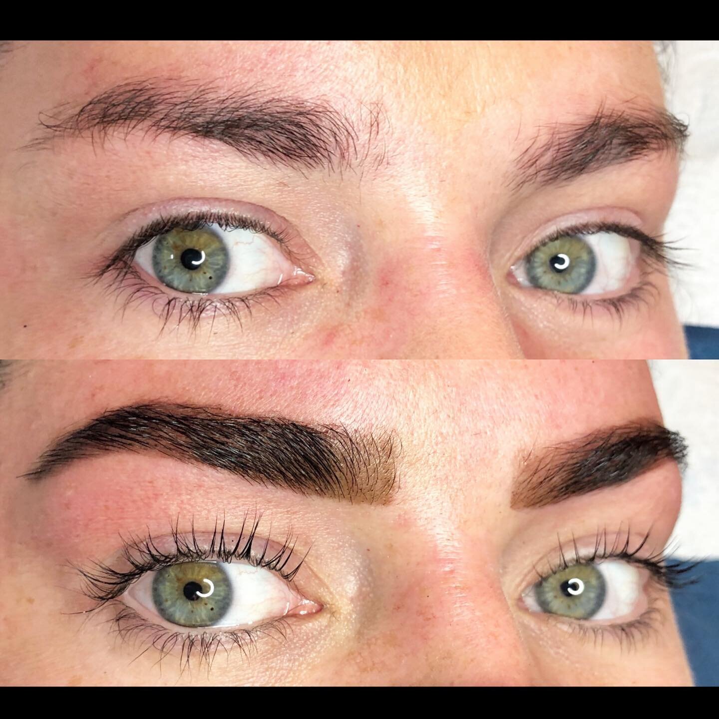 Henna brow and lash lift transformation!!! Using the finest qualify products from @supercilium.browhenna and @lashbase_uk 
I mean wow. My client has the LOONGEST natural lashes ever. Now imagine these with mascara 🥺💕 serious natural lash goals 😩🙏