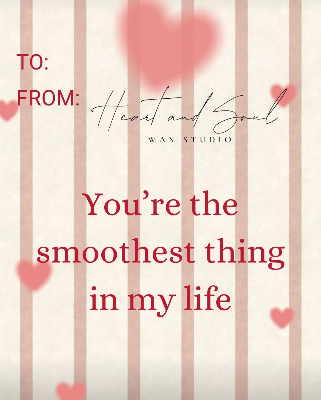 Happy Valentine&rsquo;s day, babes! 💌✨
&bull;
We&rsquo;ll be at the studio all day for our Babes &amp; Bubbly event! Make sure to stop by and check it out XOXO