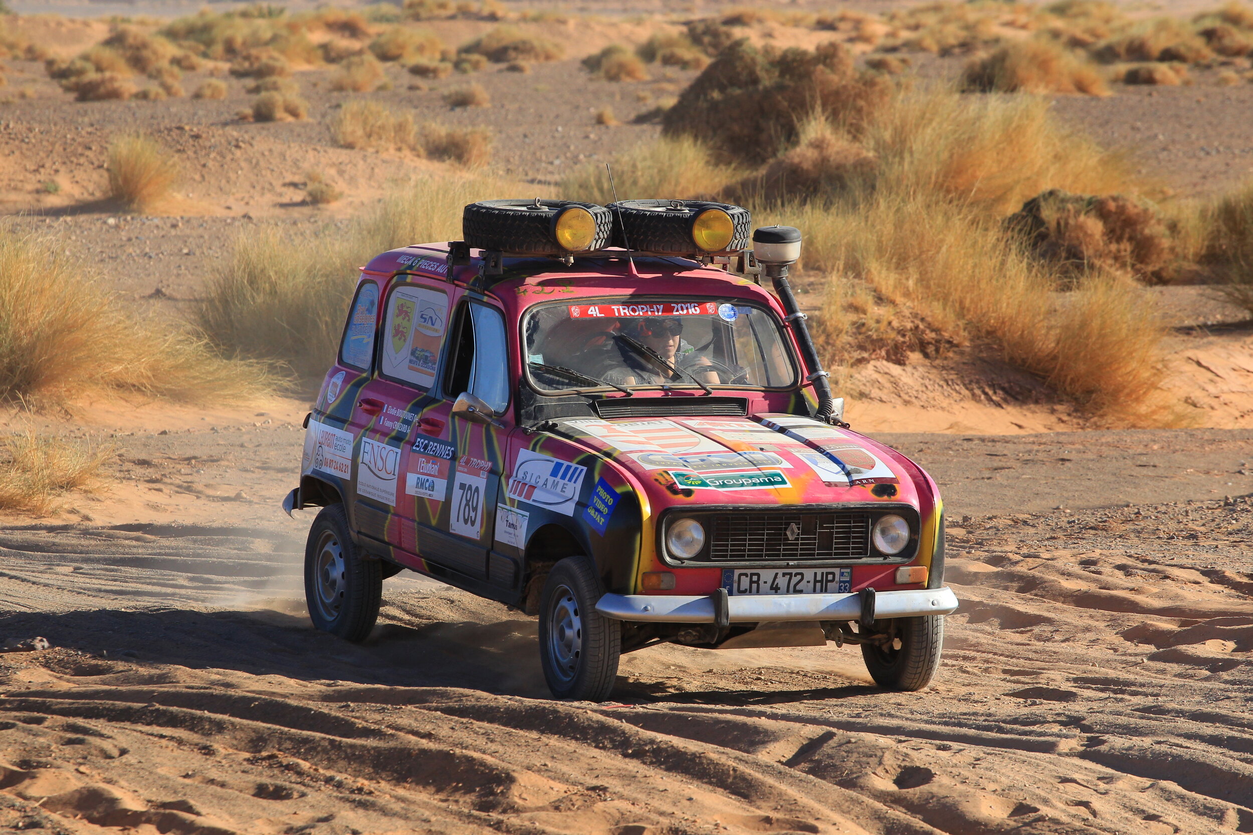 L'auto-école soutient le 4L Trophy ! 