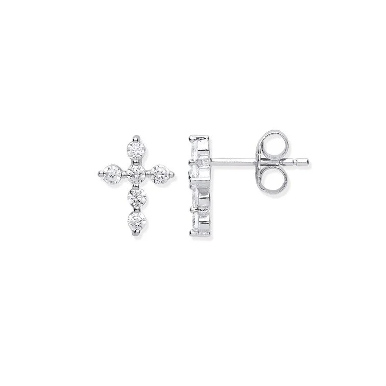 Cross earrings