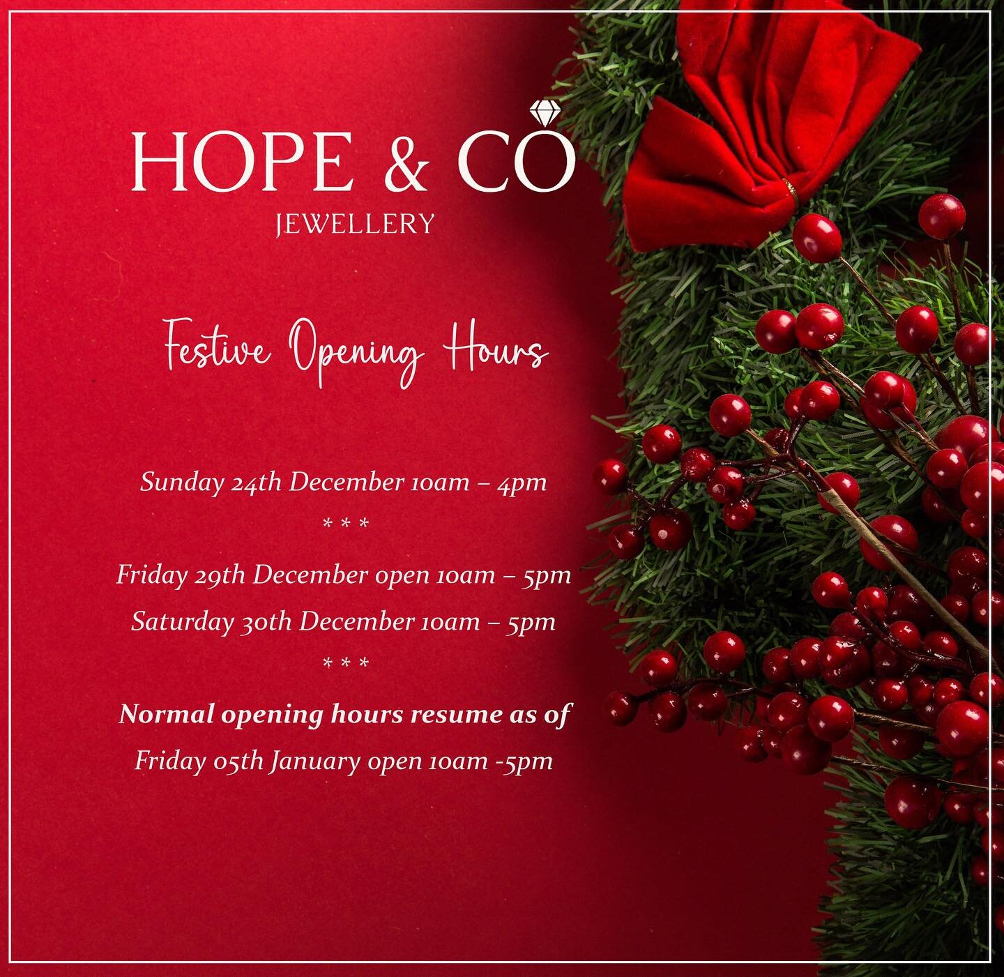 PERFECT GIFTS FOR CHRISTMAS AT HOPE &amp; CO!

Still needing a stocking filler or two or perhaps one of our GIFT VOUCHERS? 
Don&rsquo;t worry we are open Christmas Eve from 10am to 4pm! 

#christmas #christmasgiftideas #jewellery #jewellers #christma