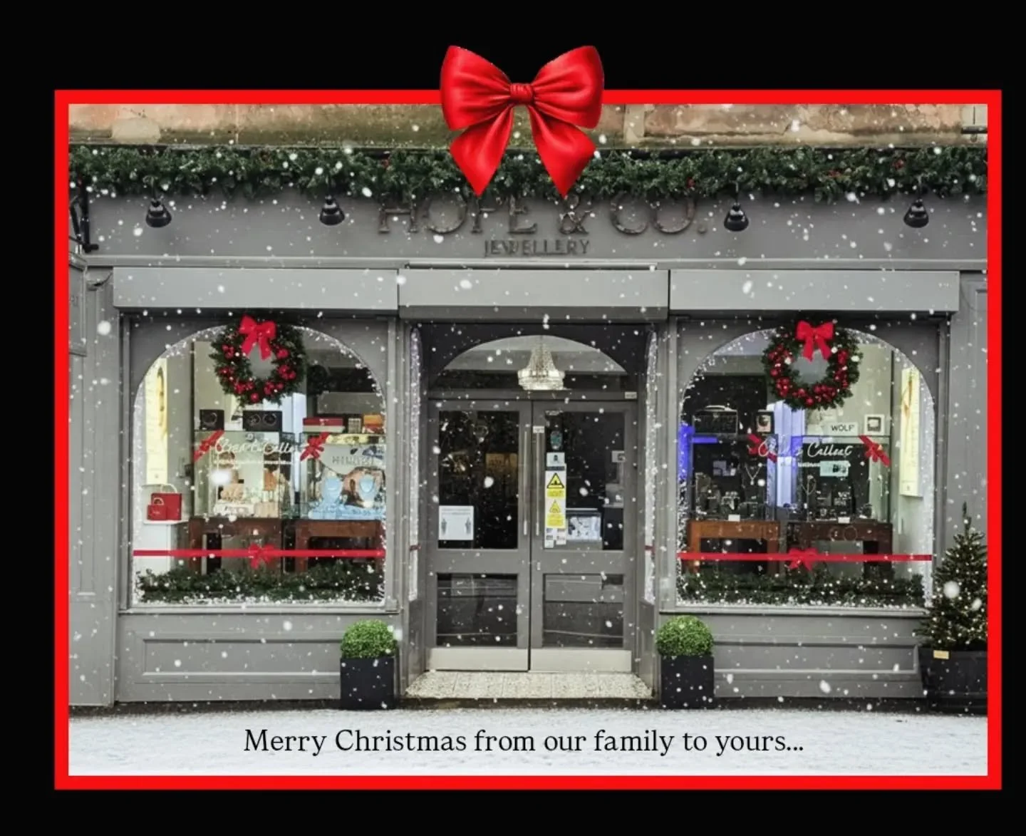 As 2025 draws to a close, all&nbsp;of us at&nbsp;Hope &amp; Co.&nbsp;would like to sincerely thank you for your continued custom throughout the year.&nbsp;

We truly value&nbsp;your&nbsp;support&nbsp;and appreciate the trust you place in us.&nbsp;&nb