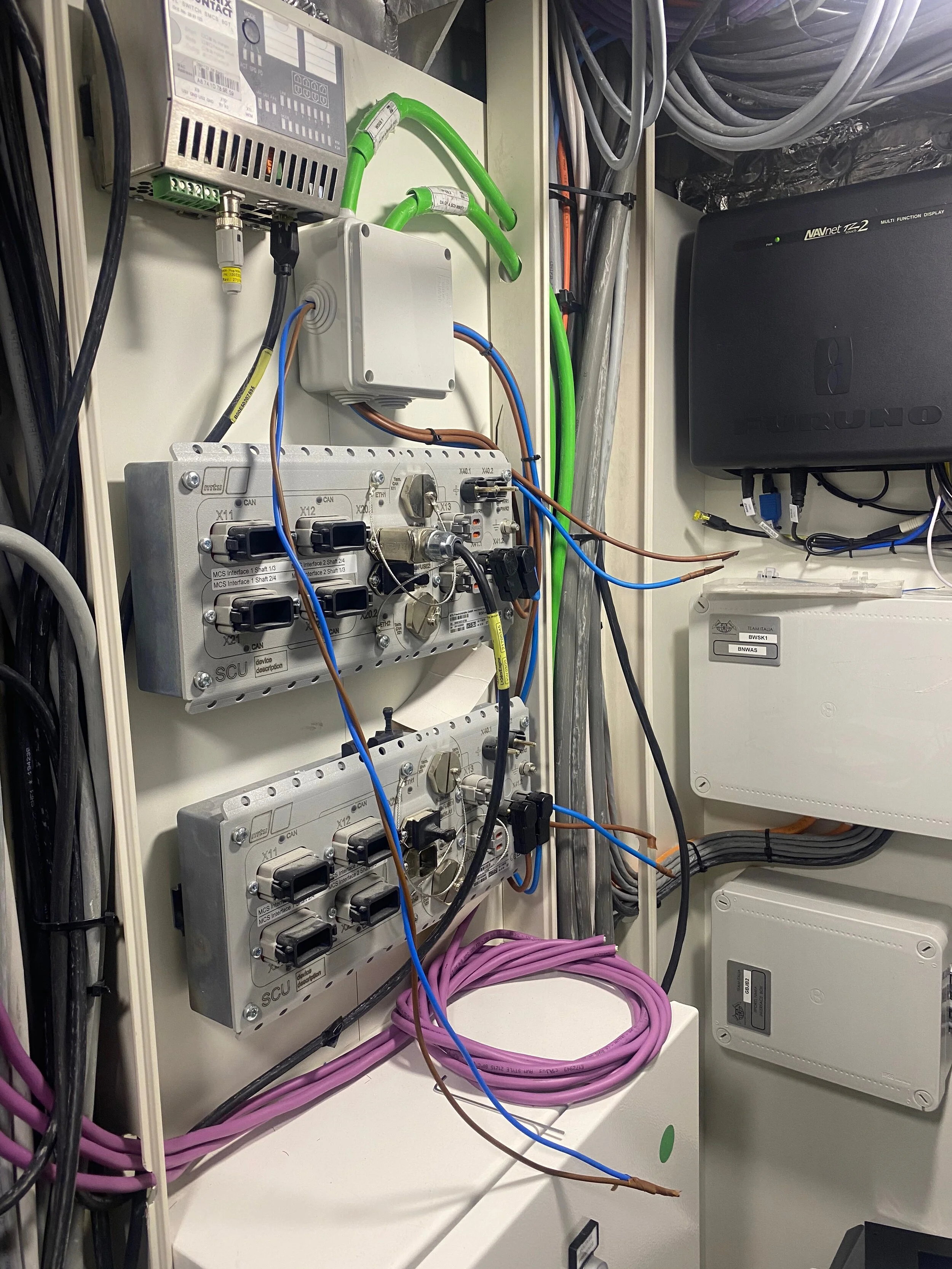 MTU engine control panels