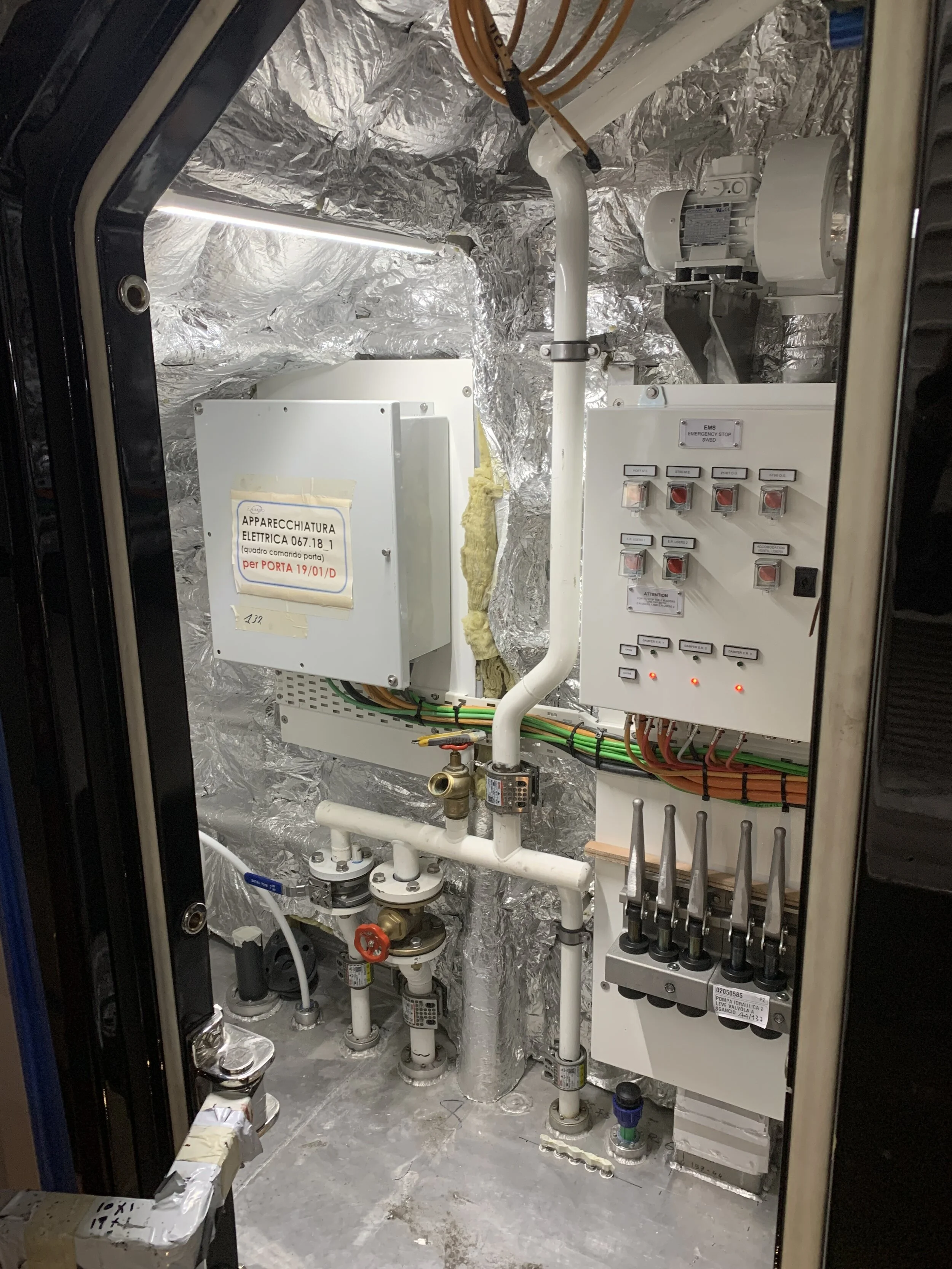 Emergency systems control station